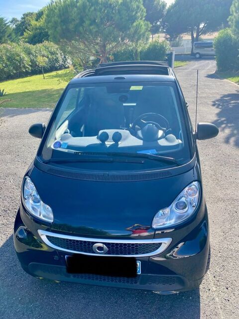 Smart fortwo cabriolet noir 2013 softouch