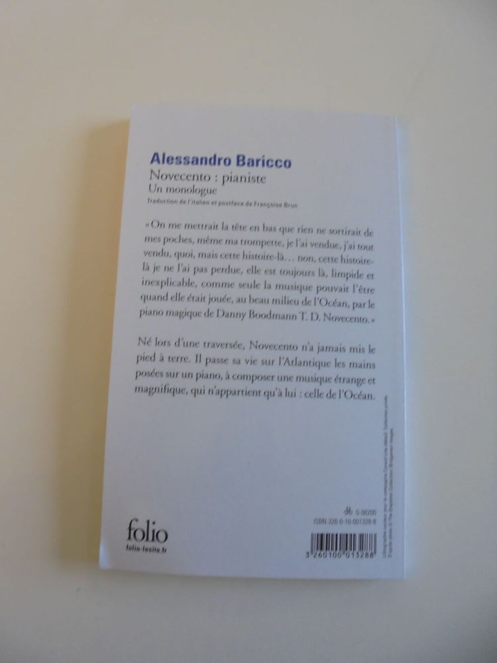 Novecento : pianiste (107) Livres et BD