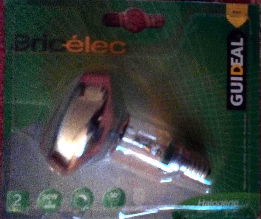 Ampoule halog&egrave;ne 30W Bricolage