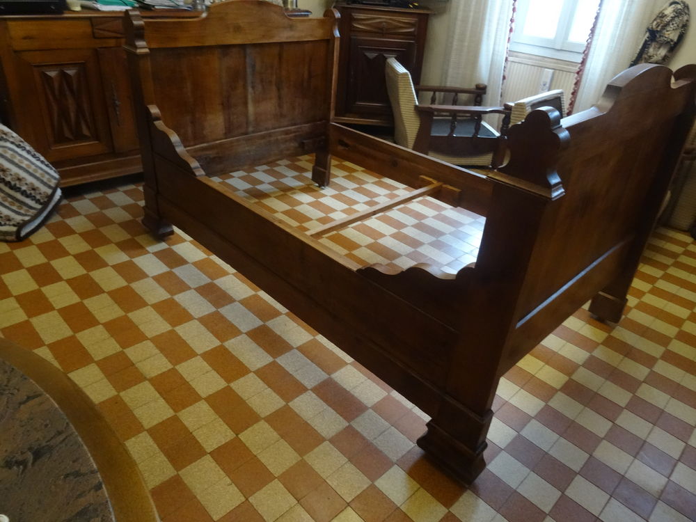  lit bois ancien Meubles