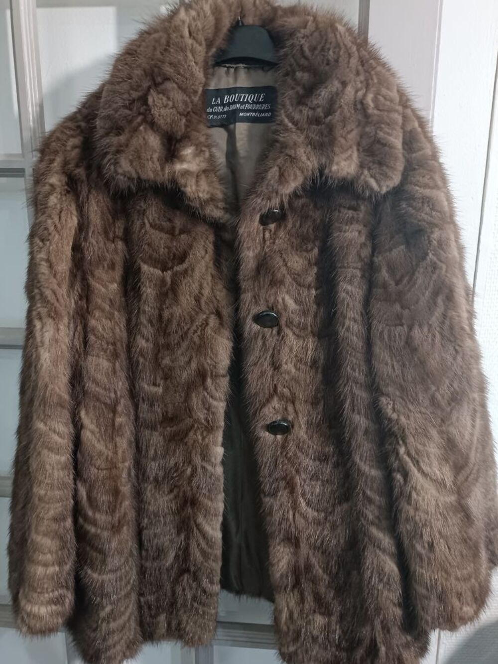 manteau vison Vêtements