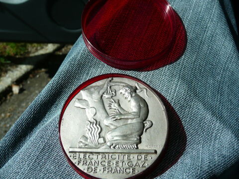 M�daille  �lectricit� de France & gaz de France 25 Bordeaux (33)
