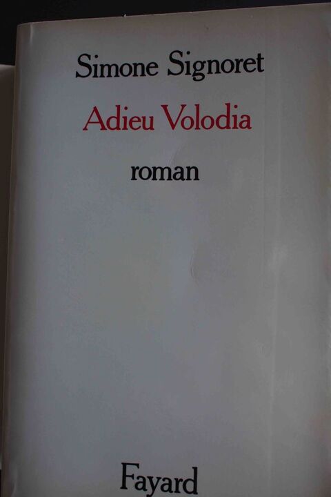 Adieu Volodia - Simone Signoret, 3 Rennes (35)