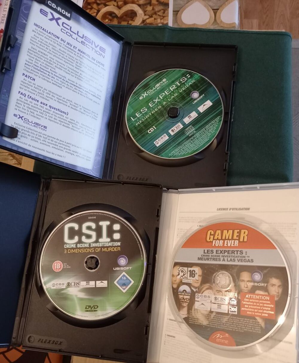 bons jeux PC : LES EXPERTS DVD et blu-ray