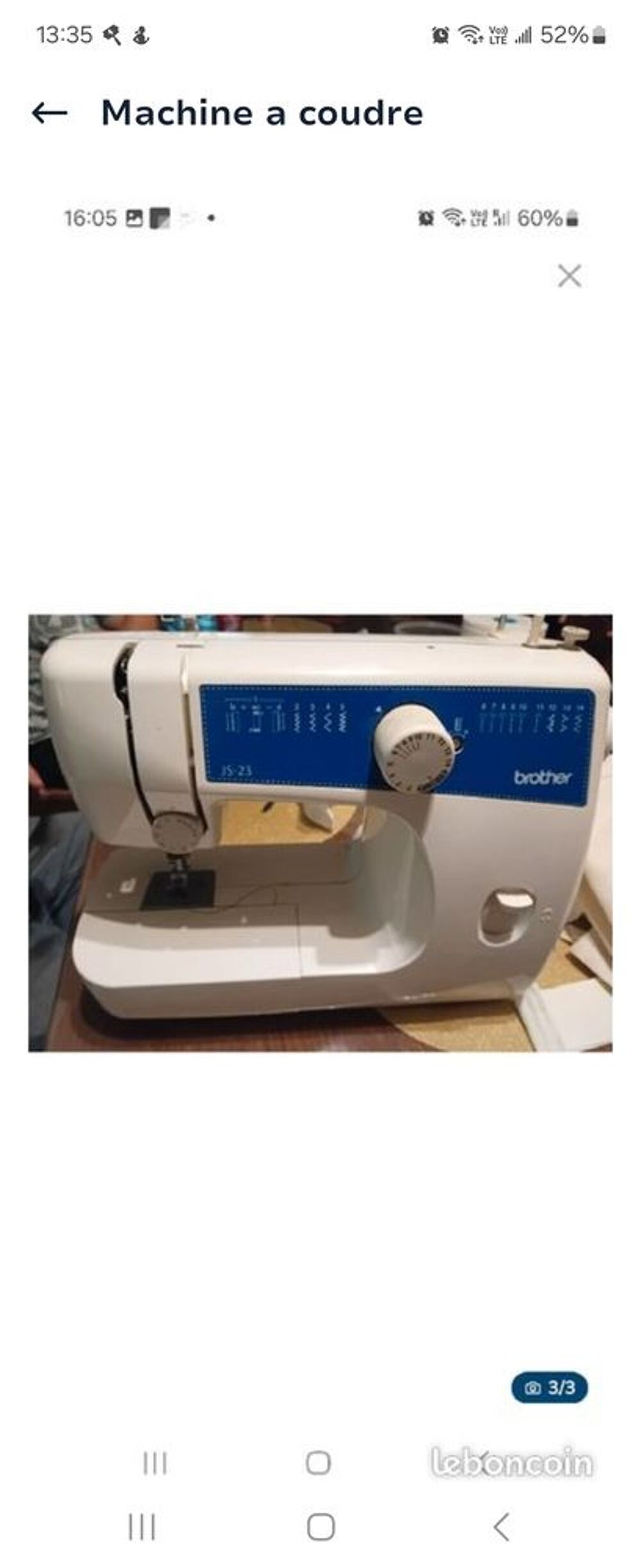 Machine &agrave; coudre Meubles