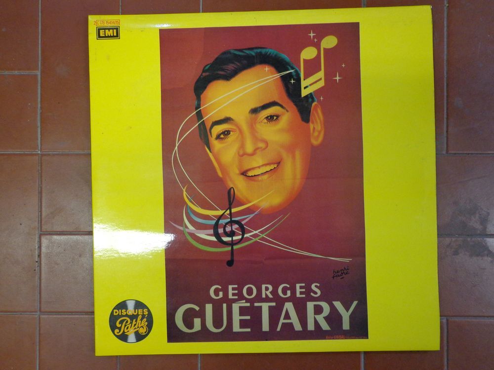 GEORGES GUETARY 1978 double vinyle 33T CD et vinyles