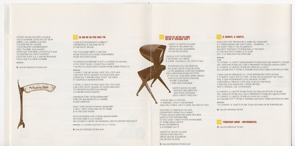 Eddy Mitchell - Mr. Eddy 1996 CD et vinyles