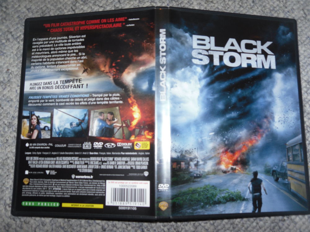 Dvd Film-Thriller (R&eacute;cent) 2014 : Black Storm DVD et blu-ray