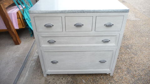 BUFFET  contemporain gris clair 160 Trappes (78)