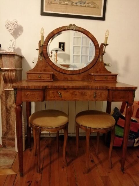 Coiffeuse style Louis xv Vichy (03)