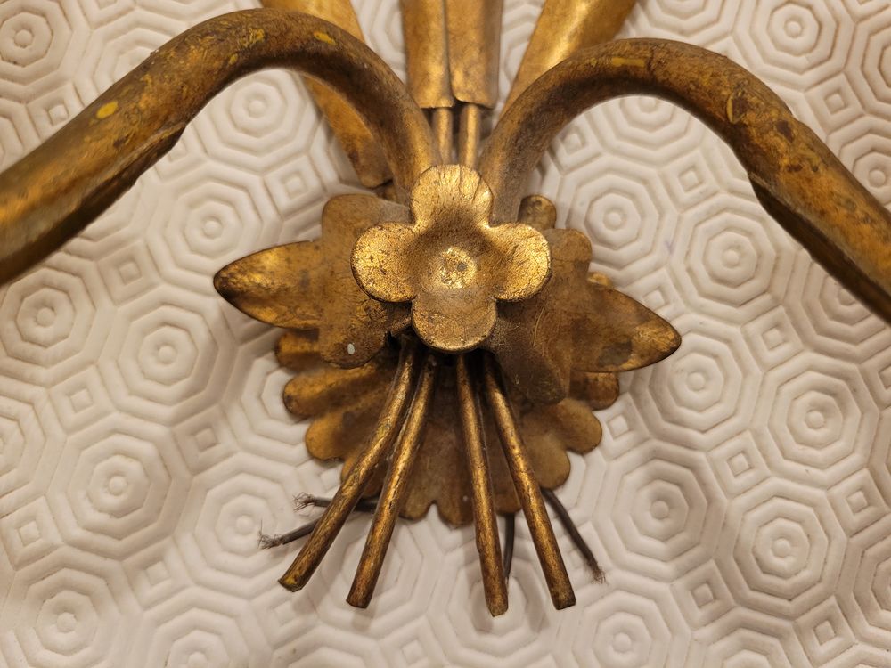 Applique vintage aux &eacute;pis de bl&eacute;s Décoration