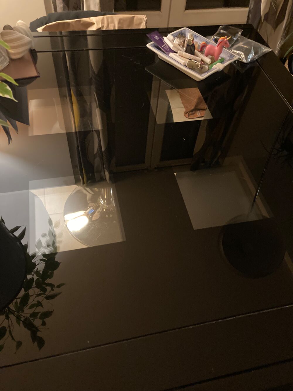 Table carr&eacute; 90x90 Meubles
