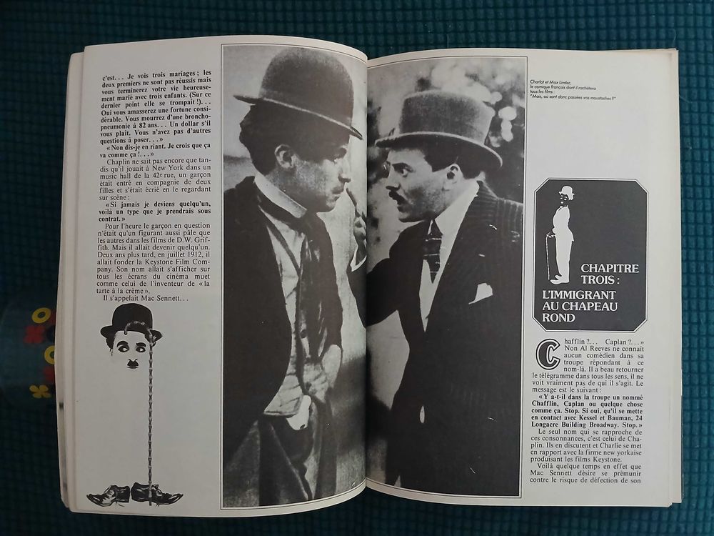 Livre sur CHARLIE CHAPLIN Livres et BD