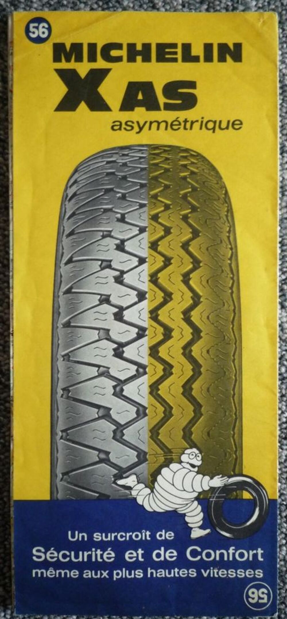 MICHELIN - Carte routi&egrave;re n&deg; 56 - PARIS - REIMS 