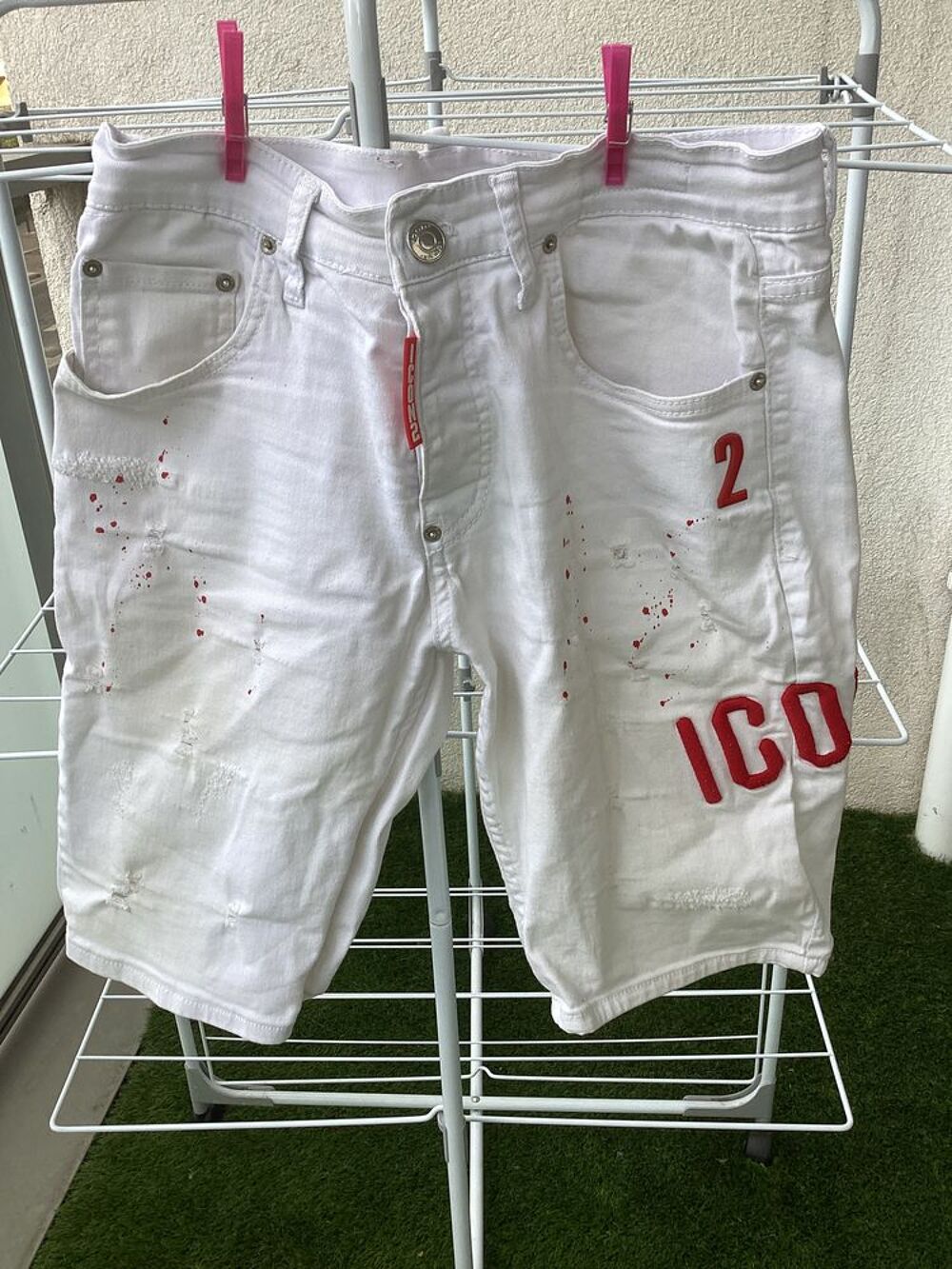 Lot de Jeans et un short homme Vêtements