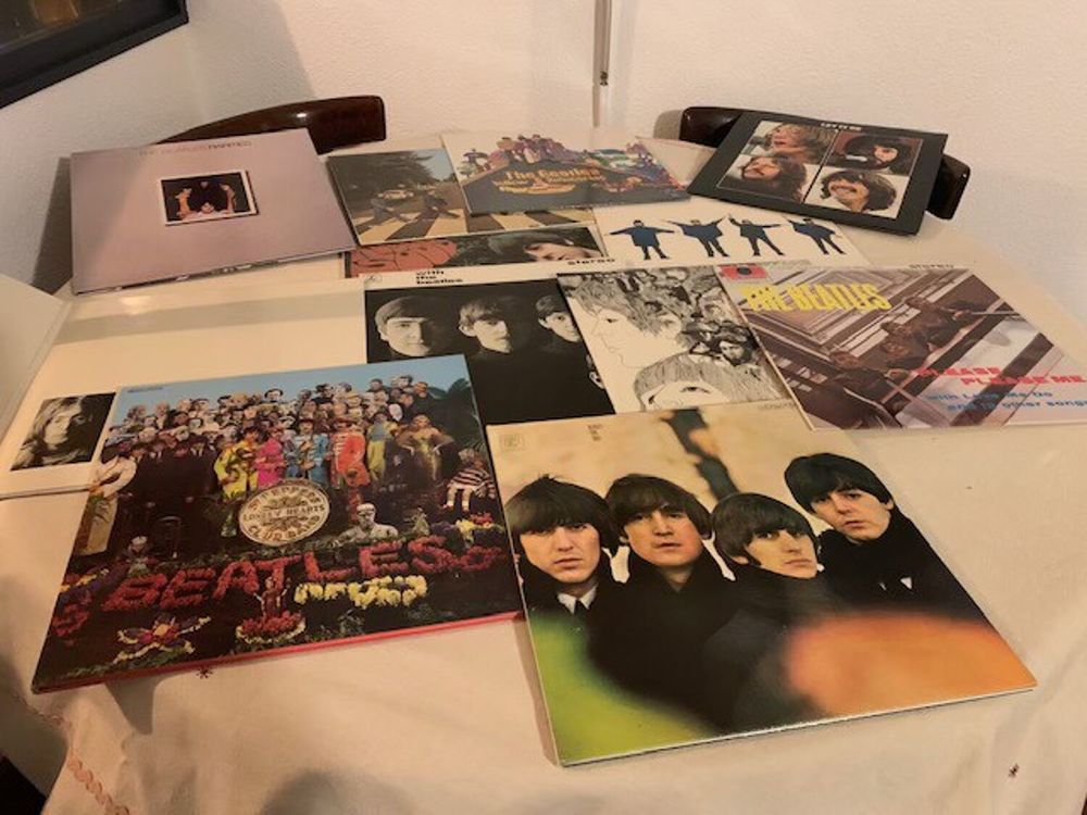 Tr&egrave;s beau coffret vinyles Beatles Collection CD et vinyles