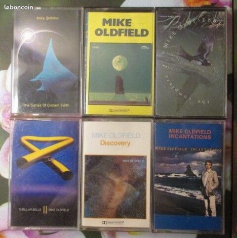 Cassettes audio Mike Oldfield 0 H�rouville-Saint-Clair (14)