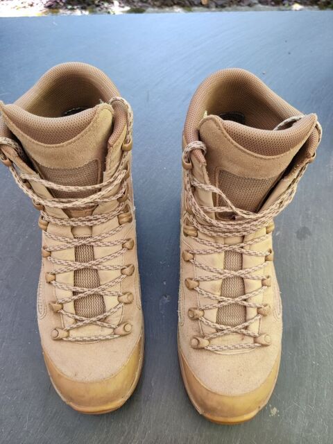 Chaussures de Randonne LOWA Elite Desert GORE-TEX Mid Beige 80 Auriac-sur-Vendinelle (31)