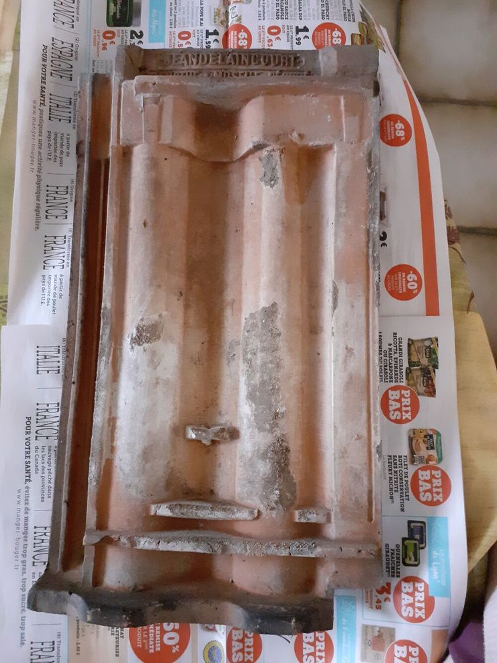 anciennes tuiles chati&egrave;res Bricolage
