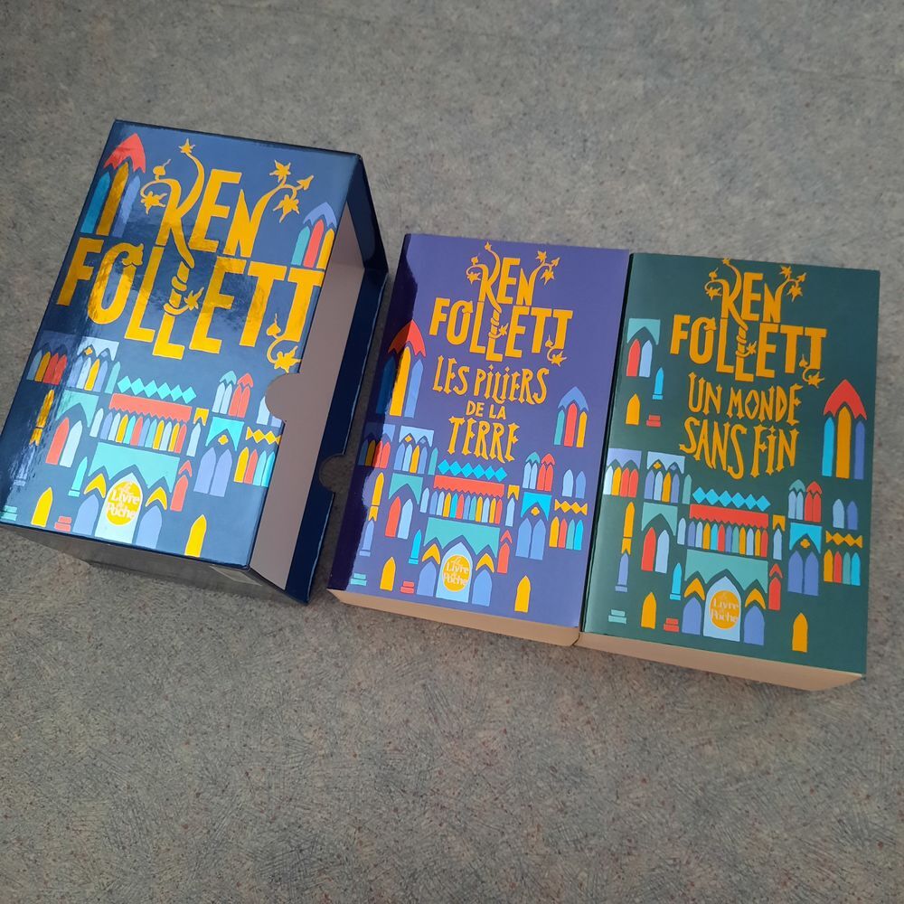 Coffret Ken Follet &eacute;tat neuf Livres et BD