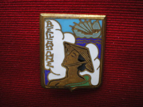 Insigne de Marine - Dragueur Belladone. 30 Caen (14)
