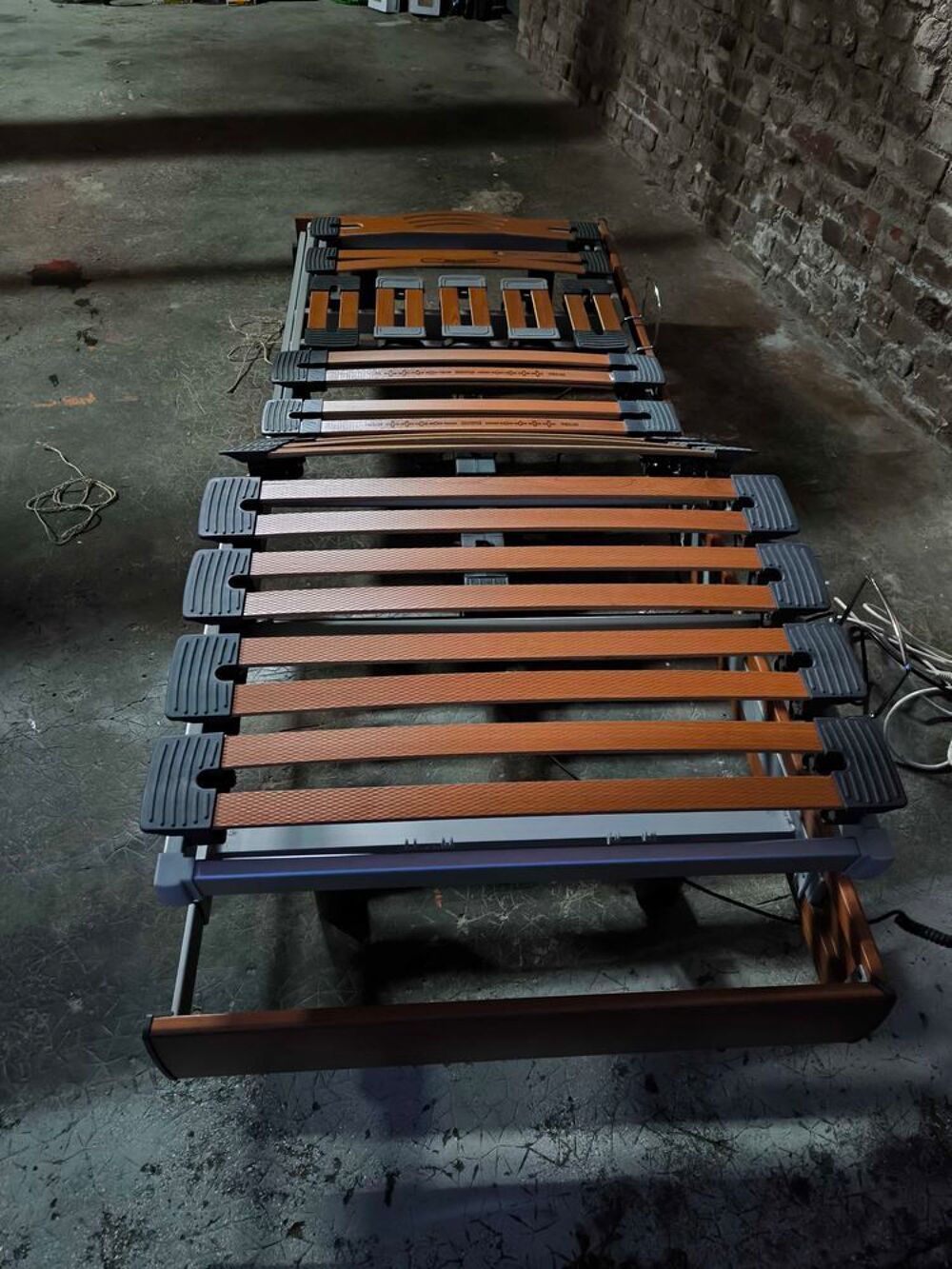 Ensemble de 2 sommiers &eacute;lectriques Meubles
