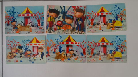 LOT 6 DE CARTES  POSTALES Le  Manège enchanté Bar-le-Duc (55)