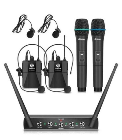 Système Microphone sans Fil UHF 4 Canaux 75 Yutz (57)