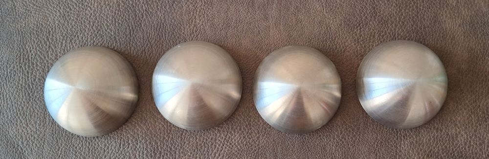lot 4 demi sph&egrave;re calotte moule en inox cuisine p&acirc;tisserie Cuisine