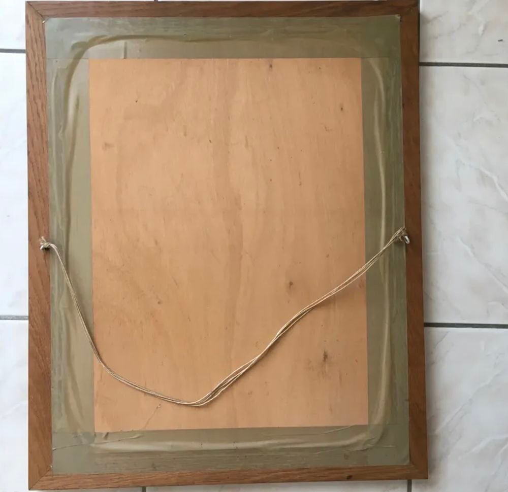Tableau peint sur bois Décoration