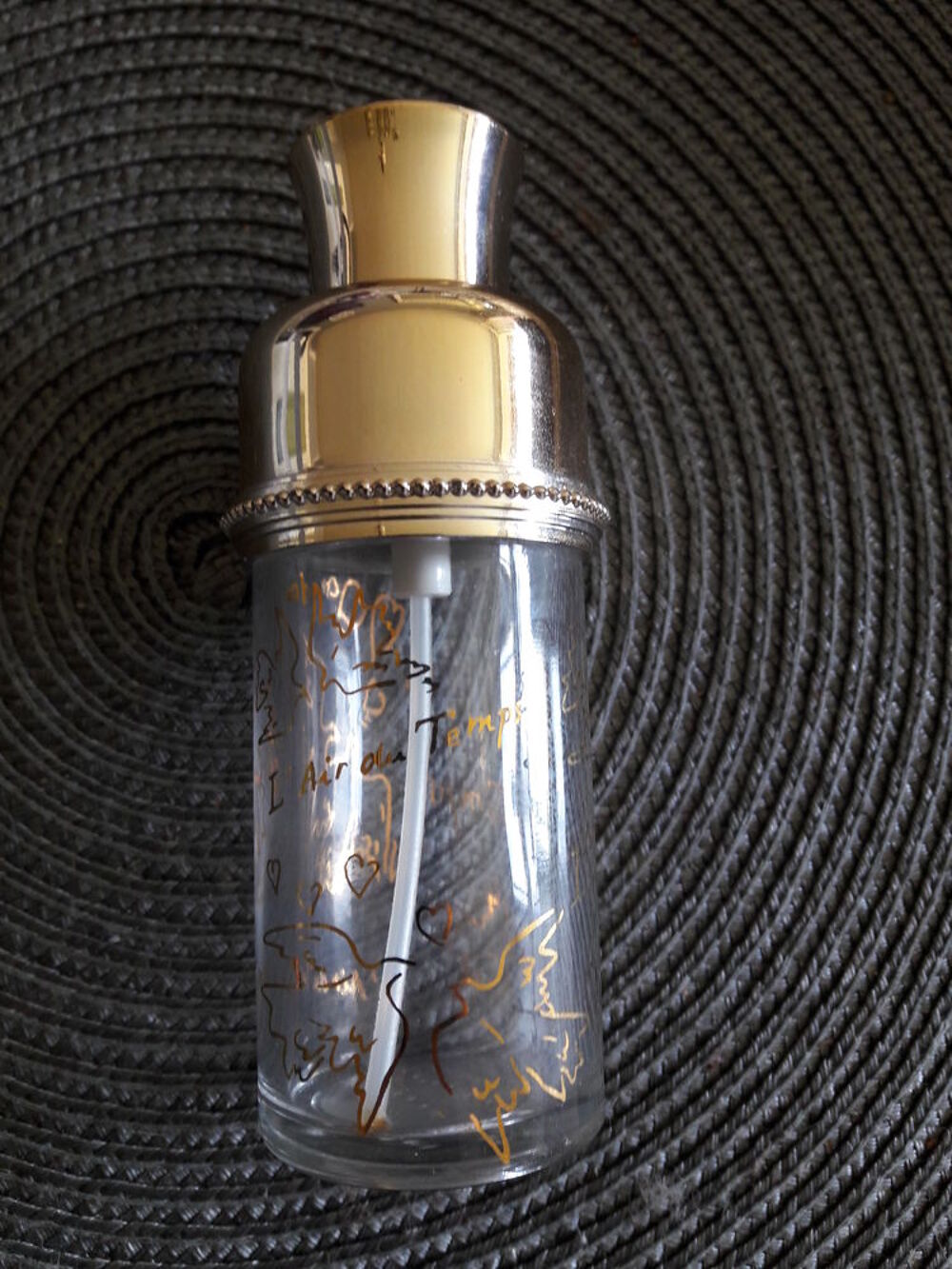 FLACON VIDE DE PARFUM L'AIR DU TEMPS NINA RICCI 