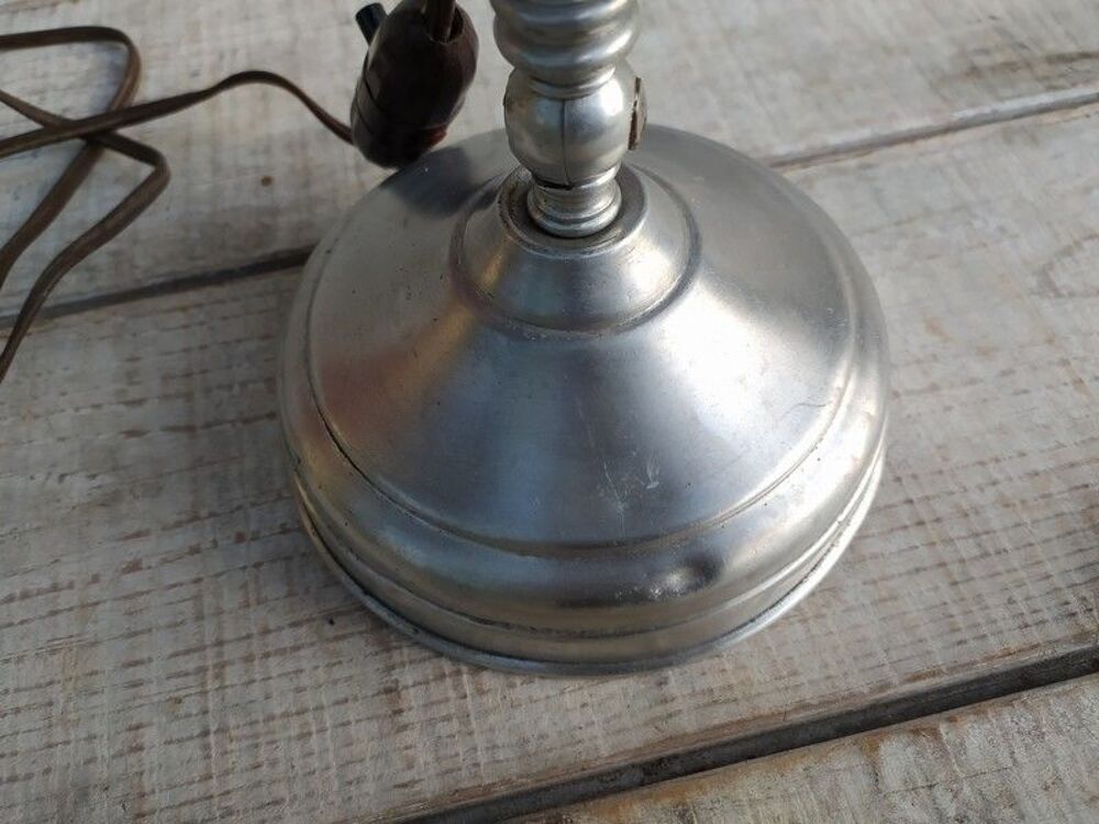 Ancienne Lampe de Bureau &Eacute;tudiant Notaire Banquier Décoration