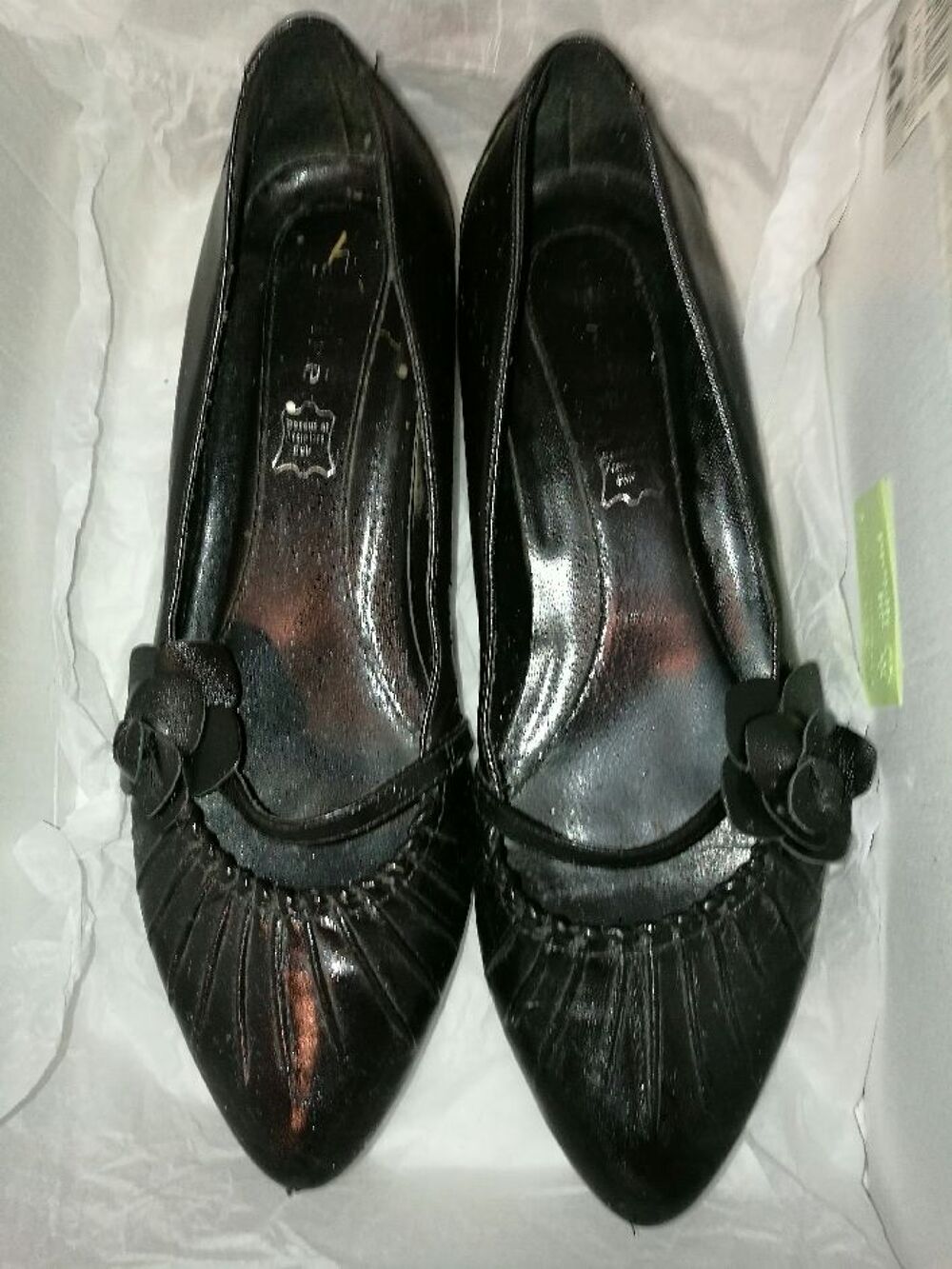 Chaussures Ballerine noire marque Andr&eacute; Taille 37 Chaussures