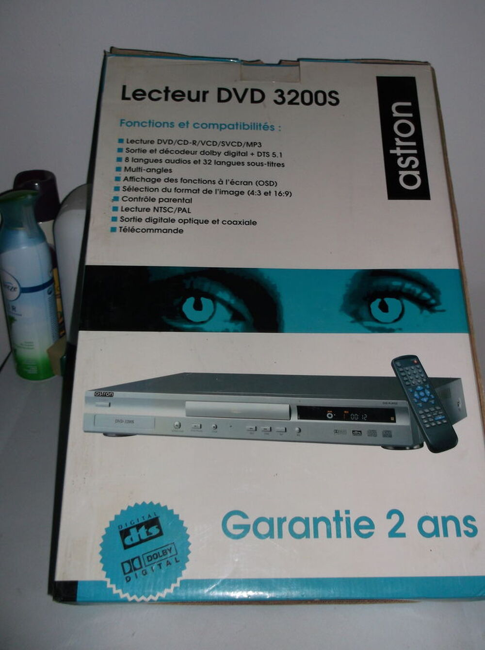 2 lecteurs de CD / DVD Photos/Video/TV