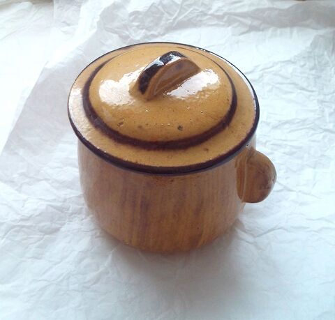 Petit pot en terre cuite �maill�e 8 Villeurbanne (69)