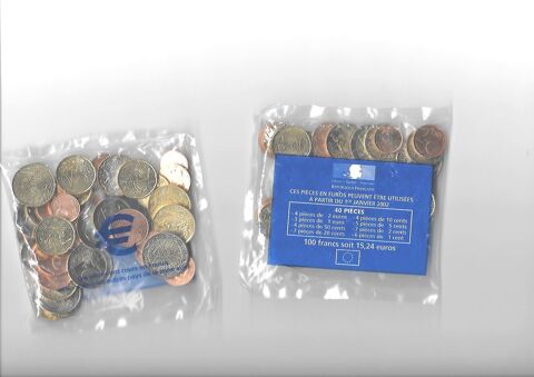 Sachet de Pices en EUROS - Millsime 1999-2000 0 Mulhouse (68)