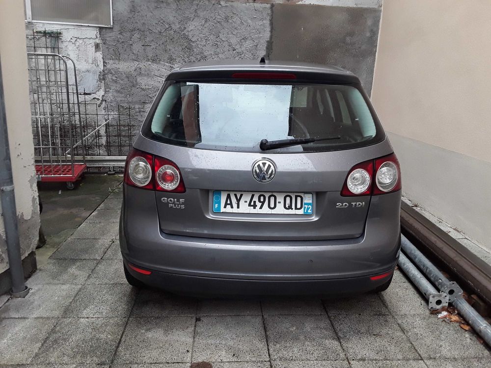Golf Plus 2.0 16S TDI 136 Confort 2007 occasion 68200 Mulhouse
