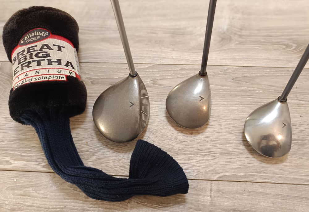 Lot Driver 11&deg; et 2 Bois 4&amp;5 de Golf Callaway Big Bertha Sports