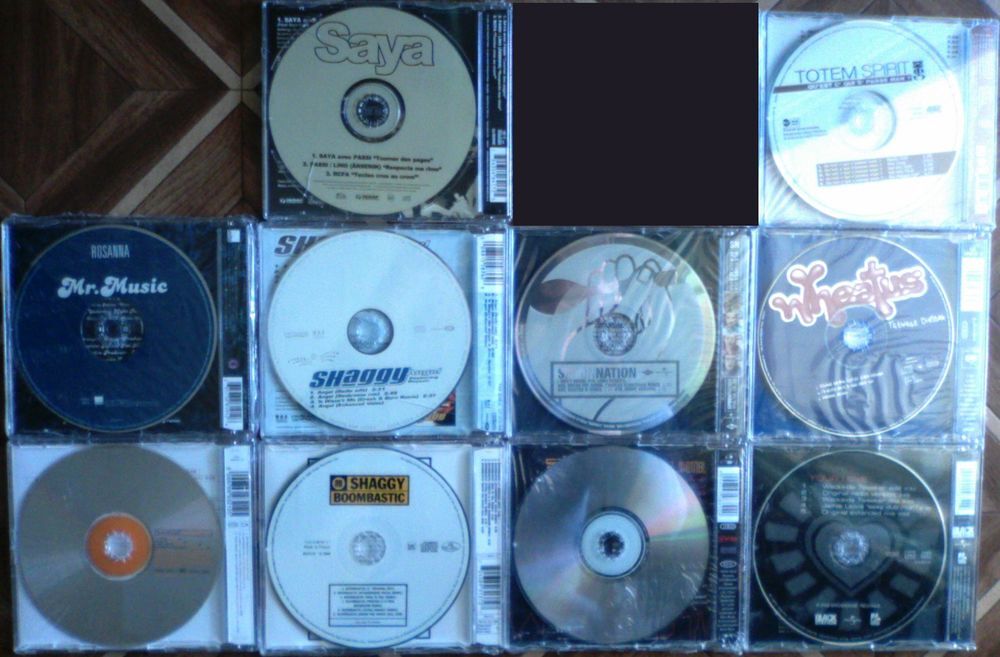 MaxiCD Rosanna,Savage Garden,Saya,Shaggy,Spoon Nation, Spots CD et vinyles
