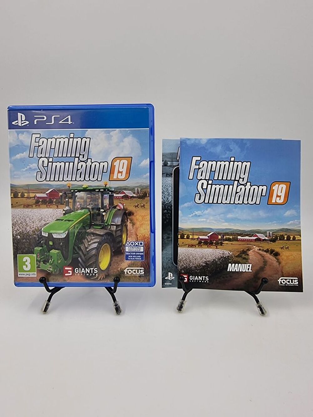 Jeu Playstation 4 Farming Simulator 19 en boite, complet Consoles et jeux vidéos