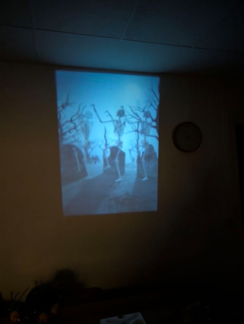 Projecteur 12 animations 6 Halloween et 6 No&euml;l Décoration