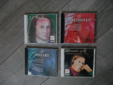 Lot de 4 CD musique classique (Mozart, Beethoven,etc) NEUFS 2 Champigneulles (54)