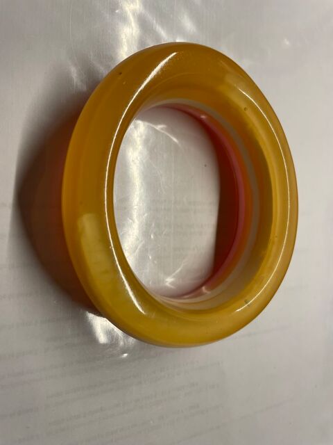 bracelet r�sine orange multicolore ANTIGONA 70 Vigneux-sur-Seine (91)