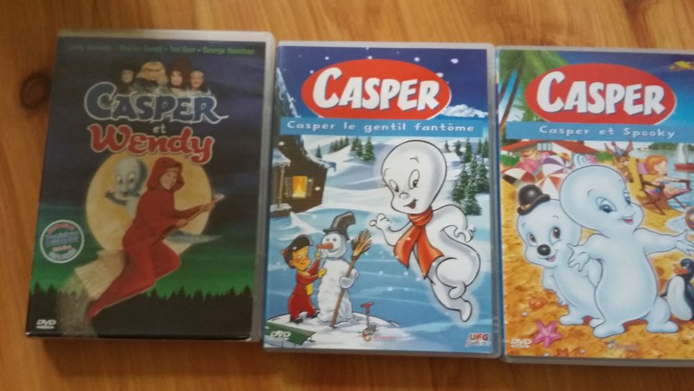 casper DVD et blu-ray