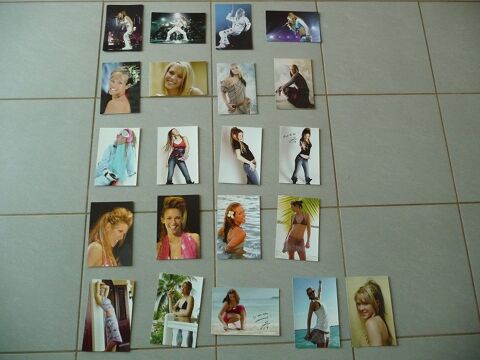 Photos Lorie Album Collection Photocards exclusives Panini 2 Celles-sur-Belle (79)