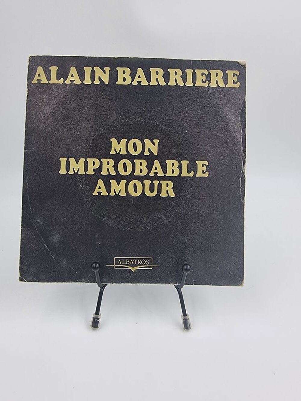 Vinyle 45 tours Alain Barriere : Mon Improbable Amour CD et vinyles