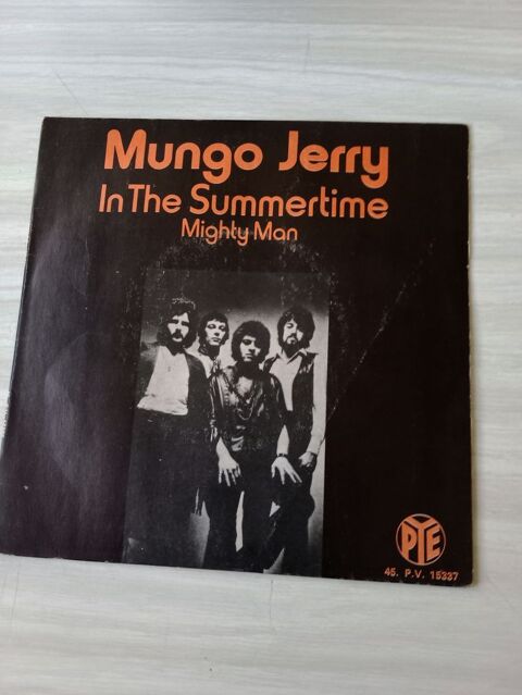 45 tours MUNGO JERRY In the summertime 9 Sautron (44)