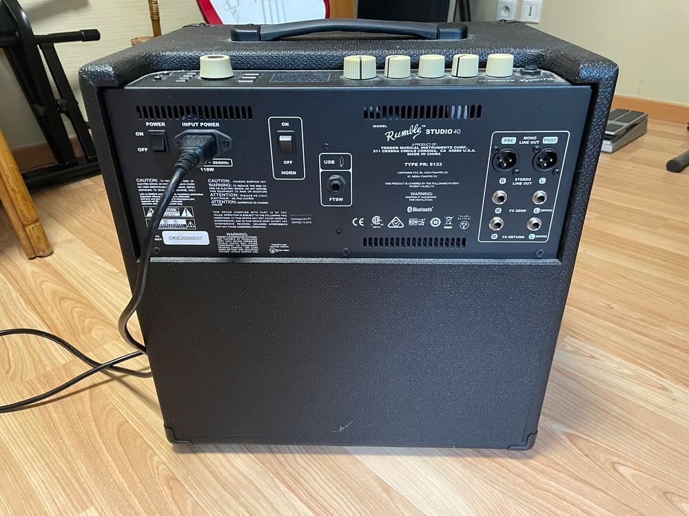 ampli pour basse Fender Rumble Studio 40 Instruments de musique