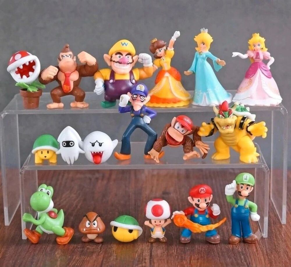 Lot de 18 Figurines Mario Jeux / jouets