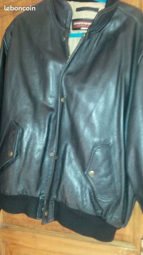Blouson cuir chevignon tailleXXL 80 Ludres (54)